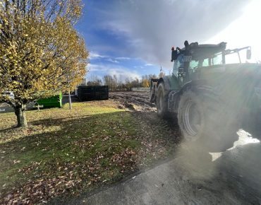 Hauschild forstmulcher schlepper seitenarm 030