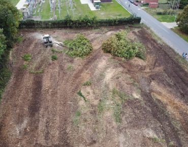 Hauschild forstmulcher schlepper seitenarm 033