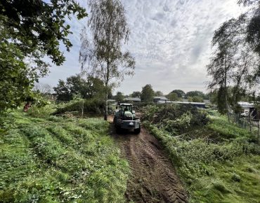 Hauschild forstmulcher schlepper seitenarm 035