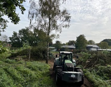 Hauschild forstmulcher schlepper seitenarm 036