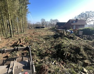 Hauschild forstmulcher schlepper seitenarm 041